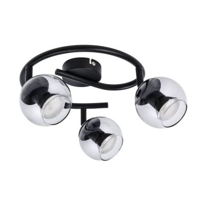Lindby - Samika 3 Round Kattovalaisinr Black Lindby | Alk. 39,00 €
