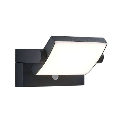 Lindby - Sherin Ulko Seinävalaisin w/Sensor Dark Grey | Alk. 127,90 €