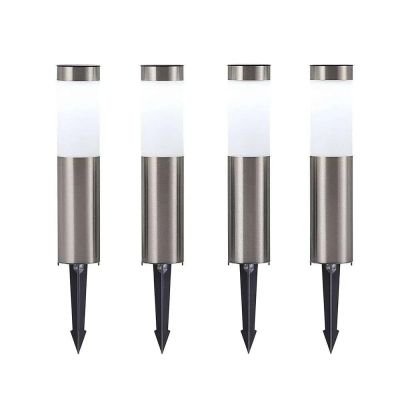Lindby - Sirita Aurinkokennovalaisin 4 pcs. H31 Silver | Alk. 46,90 €