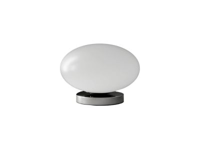 Lindby - Sonika Pöytävalaisin Satin H21 Nickel/Opal White Lindby | Alk. 42,00 €
