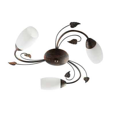 Lindby - Stefania 3 Kattovalaisin White/Black-Gold | Alk. 86,90 €