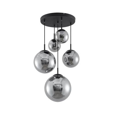 Lindby - Teeja 5 Cluster Riippuvalaisin Smoke | Alk. 208,90 €