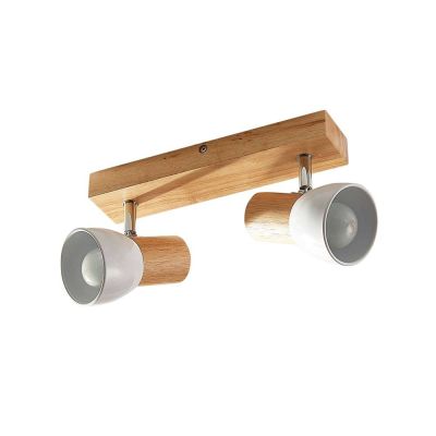 Lindby - Thorin 2 Kattovalaisin Wood/White | Alk. 39,90 €