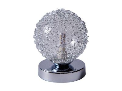 Lindby - Ticino Pöytävalaisin Silver/Chrome Lindby