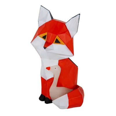 Lindby - Tilki Aurinkokennovalaisin Orange/White Lindby