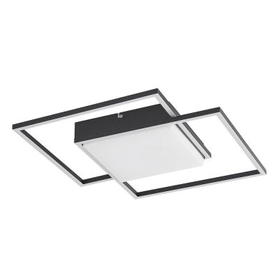 Lindby - Zayd LED Kattovalaisin Dim. Black