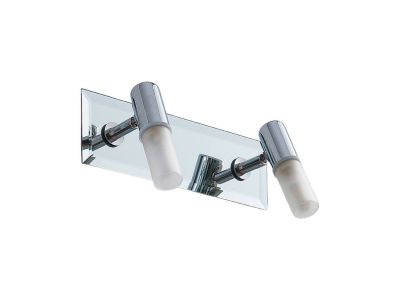 Lindby - Zela 2 Kattovalaisin Chrome/White Lindby