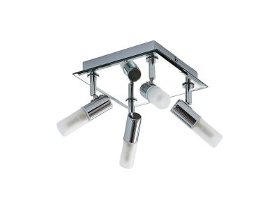 Lindby - Zela 4 Kattovalaisin Chrome/White Lindby | Alk. 69,90 €