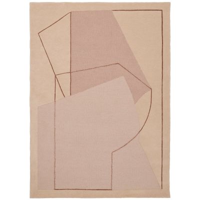 Linie Design Furbo matto, 170 x 240 cm Rose