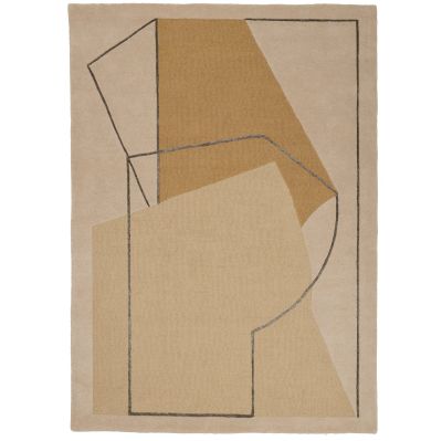 Linie Design Furbo matto, 170 x 240 cm Yellow