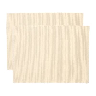 Linum Uni pöytätabletti 35 x 46 cm 2-pakkaus Kermainen beige | Alk. 13,90 €