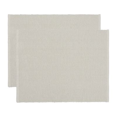 Linum Uni pöytätabletti 35 x 46 cm 2-pakkaus Vaaleanharmaa | Alk. 11,89 €