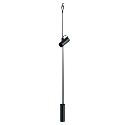 Lodes - Cima Riippuvalaisin/Lattiavalaisin Matt Black/Silver | Alk. 382,00 €
