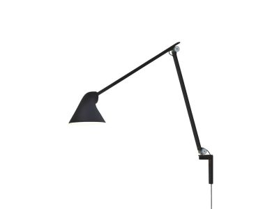Louis Poulsen - NJP Box LED Seinävalaisin 2700K Long Black Louis Poulsen