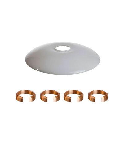 Louis Poulsen - PH 2/1 Kattokruunu Lasikupu ja Tasapainotusrenkaat | Alk. 345,00 €