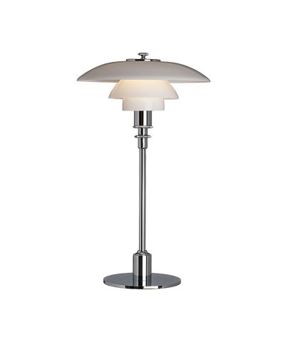 Louis Poulsen - PH 2/1 Pöytävalaisin Kromattu | Alk. 775,00 €