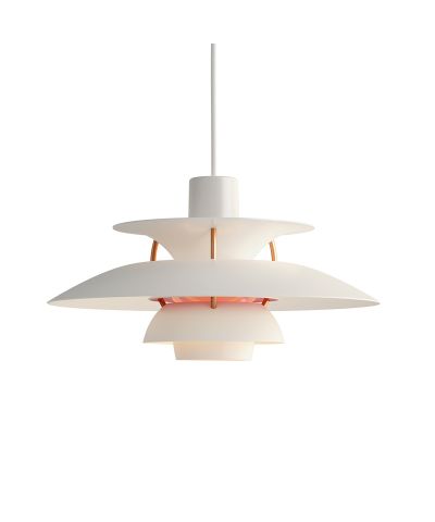 Louis Poulsen - Ph 5 Mini Riippuvalaisin Modern White | Alk. 570,00 €