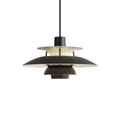 Louis Poulsen - PH 5 Mini Riippuvalaisin Monochrome Black | Alk. 570,00 €