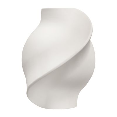 Louise Roe Pirout maljakko 01 22 cm Raw White | Alk. 134,00 €