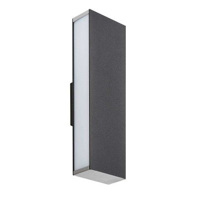 Lucande - Aegisa LED Ulko Seinävalaisin Dark Grey | Alk. 79,00 €