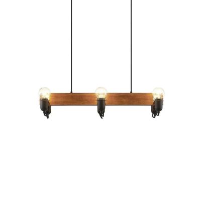 Lucande - Becky Riippuvalaisin Wood/Black/Brass | Alk. 73,00 €