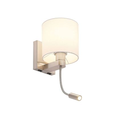 Lucande - Brinja Flex Seinävalaisin White/Chrome | Alk. 109,00 €
