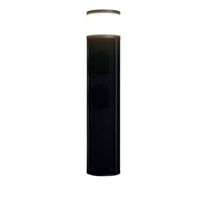 Lucande - Corban Ulko Puutarhavalaisin m/2 Pistorasia Graphite | Alk. 86,00 €