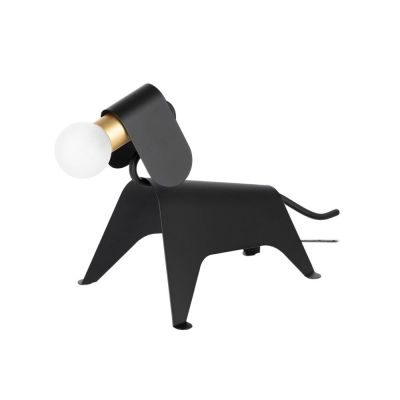 Lucande - Idaline Pöytävalaisin Dog Black Lucande | Alk. 45,00 €