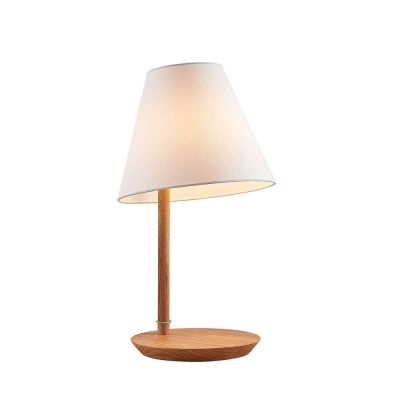 Lucande - Jinda Pöytävalaisin White/Wood | Alk. 74,00 €