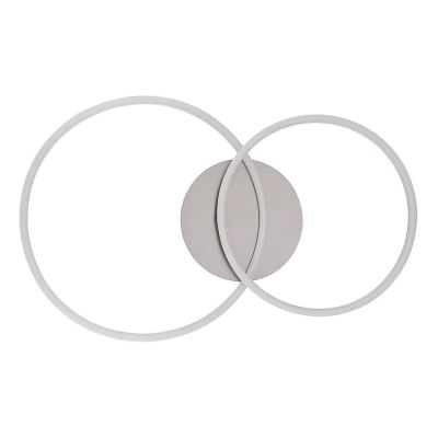 Lucande - Lucardis 2 LED Kattovalaisin Silver | Alk. 121,00 €