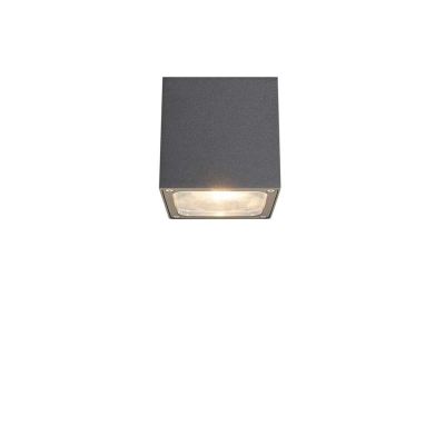 Lucande - Tanea LED Ulko Kattovalaisin 12x12 Dark Grey | Alk. 86,00 €