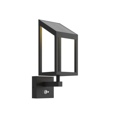 Lucande - Timeo LED Solcelle Seinävalaisin Graphite | Alk. 91,00 €