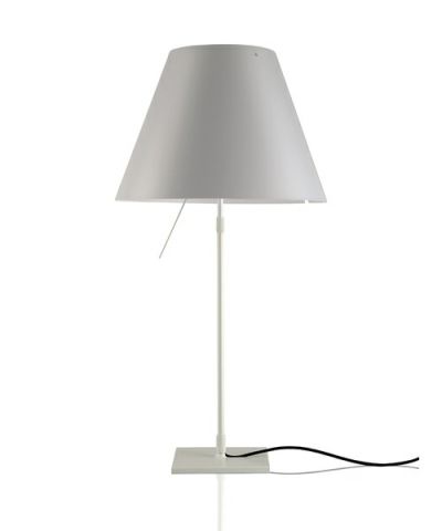 Luceplan - Costanza Pöytävalaisin w/Himmennin Alu/Mistic White | Alk. 599,00 €