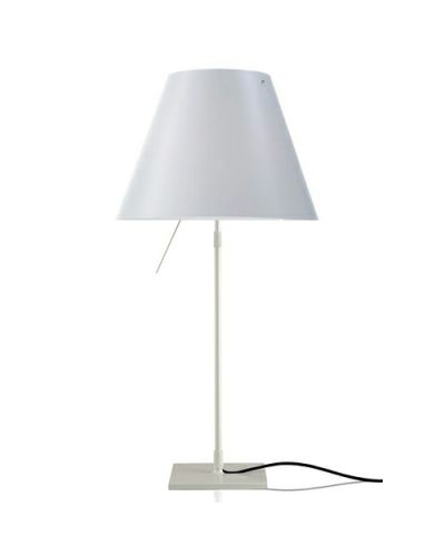 Luceplan - Costanza Pöytävalaisin w/Himmennin Alu/ White | Alk. 524,46 €