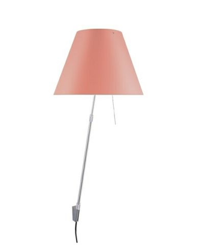 Luceplan - Costanza Seinävalaisin w/Himmennin Alu/ Edgy Pink | Alk. 483,00 €