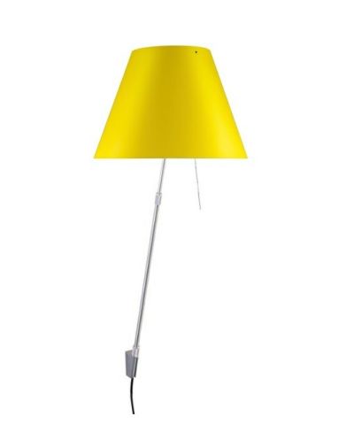 Luceplan - Costanza Seinävalaisin w/Himmennin Alu/ Smart Yellow | Alk. 483,00 €
