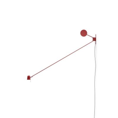 Luceplan - Counterbalance Seinävalaisin Red