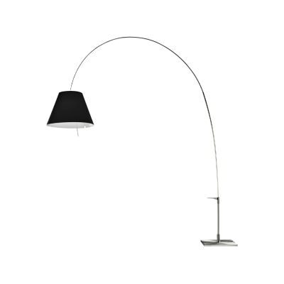 Luceplan Lady Costanza D13E d -lattiavalaisin Musta varjostin, alumiinirunko | Alk. 1 473,90 €