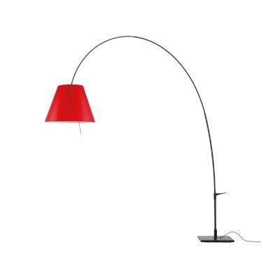 Luceplan Lady Costanza D13E d -lattiavalaisin Punainen varjostin-mustaksi maalattu runko | Alk. 1 183,90 €