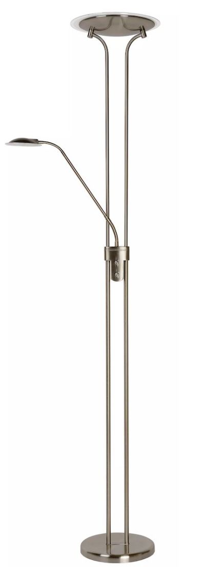 Lucide Champion lattiavalaisin lukuvalolla kromi | Alk. 159,00 €
