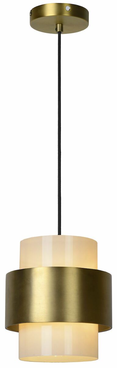 Lucide Firmin riippuvalaisin Ø20 cm mattakulta/messinki | Alk. 66,38 €
