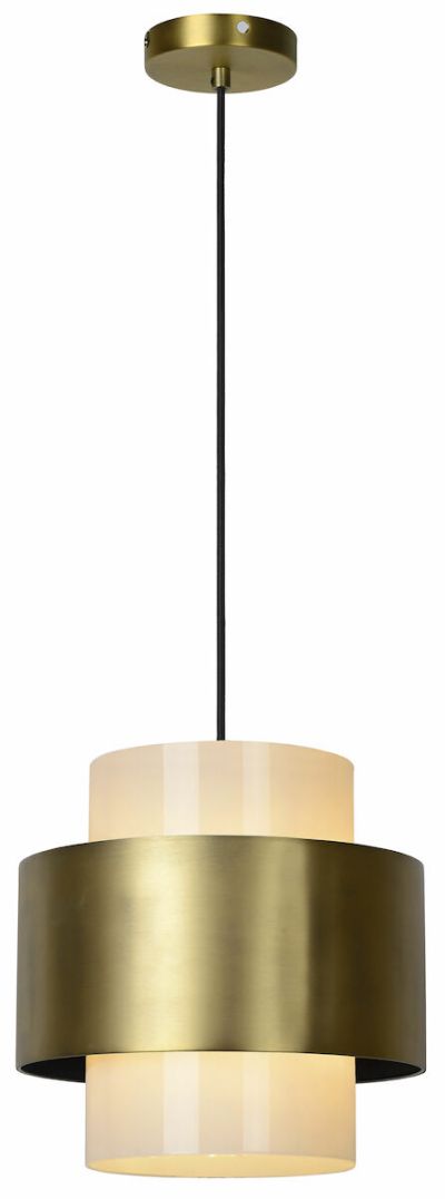 Lucide Firmin riippuvalaisin Ø30 cm mattakulta/messinki | Alk. 143,37 €