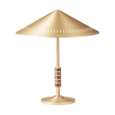 LYFA Governor 405 pöytälamppu Brass-walnut | Alk. 769,50 €