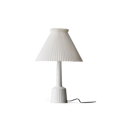 Lyngby Porcelæn Esben klint -pöytävalaisin Valkoinen, k. 44 cm | Alk. 240,00 €