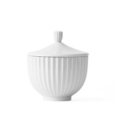 Lyngby Porcelæn Lyngby kannellinen rasia valkoinen 12 cm | Alk. 47,00 €