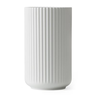 Lyngby Porcelæn Lyngby maljakko valkoinen matta 25 cm | Alk. 96,90 €