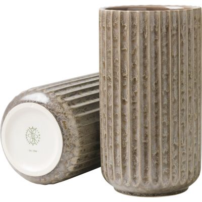 Lyngby Porcelæn Radiance Lyngby-maljakko, 15 cm, harmaa