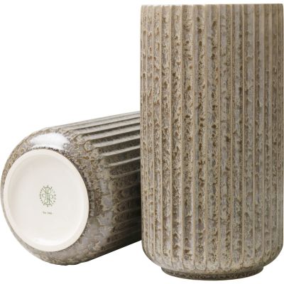 Lyngby Porcelæn Radiance Lyngby-maljakko, 20,5 cm, harmaa