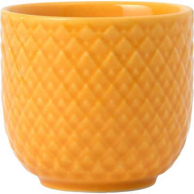 Lyngby Porcelæn Rhombe Color munakuppi 5 cm, Keltainen | Alk. 10,00 €