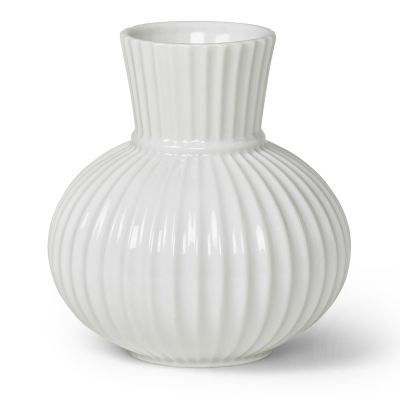Lyngby Porcelæn Tura maljakko 14,5 cm, valkoinen | Alk. 53,00 €